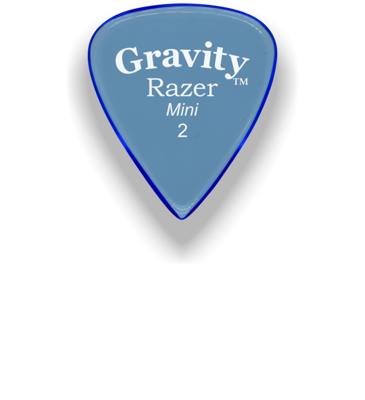 Gravity Picks Razer Mini Jazz 2.0mm GRAM2P