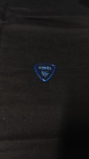 Gravity Picks Striker Big Mini 2.0mm Polished with Elipse Grip Hole GSRB2PE