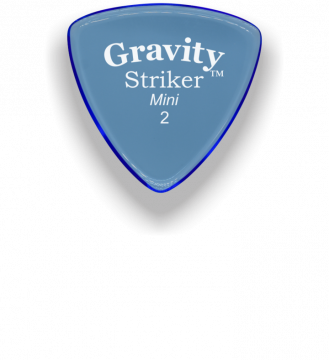 Gravity Picks Striker Mini Jazz 2.0mm GSRM2P