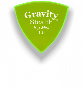 Gravity Picks Stealth Big Mini 1.5mm GSSB15P