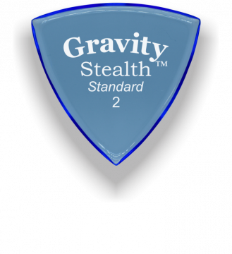 Gravity Picks Stealth Standard 2.0 mm polished GSSS2P