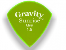 Gravity Picks Sunrise Mini Jazz 1.5mm GSUM15P