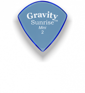 Gravity Picks Sunrise Mini Jazz 2.0mm GSUM2P