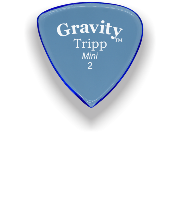 Gravity Picks Tripp Mini Jazz 2.0mm GTRM2P