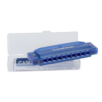 Cascha Fun Blues C -huuliharppu sininen