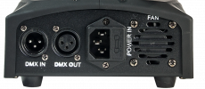 Party Light & Sound DMX ohjattu 10W valkoinen LED-valo liikkuvalla yläpäällä