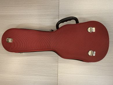 Ocean EVA sopraanoukulelen laukku punainen takaa