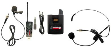AudioDesignPRO PMU USB 1.1 langaton USB-headset mikrofoni PC