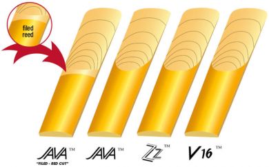 Vandoren JAVA “Filed – Red Cut” alttosaksofonin lehti 2