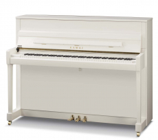 KAWAI K-200 piano kiiltävä valkoinen