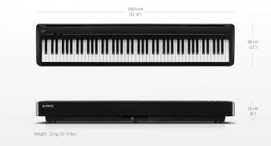 Kawai ES-120 sähköpiano musta tai valkoinen