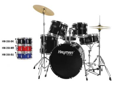 Hayman HM-350 rumpusetti punainen