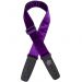 Lock-It Strap Purple Velvet Crushed lukkiutuva kitarahihna 