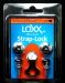 LOXX hihnalukot sähkökitaralle kromi, paksulle hihnalle