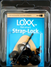 LOXX hihnalukot akustiselle musta