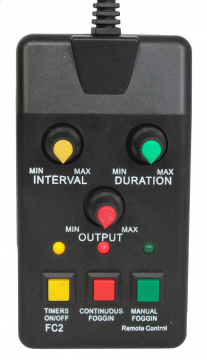 Ibiza Light LSM1500W savukone langaton kaukosäädin ja ajastin