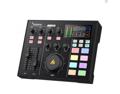 Maono MAONOCASTER AU-AM100 Mixer Console