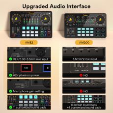Maono AME2 & PD400X x2 -podcast paketti