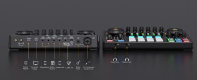 Maono AME2 & PD400X x2 -podcast paketti