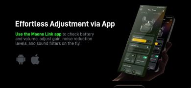 Maono T1 langaton puhelinmikrofoni USB-C liitännällä