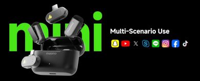 Maono T1 langaton puhelinmikrofoni USB-C liitännällä