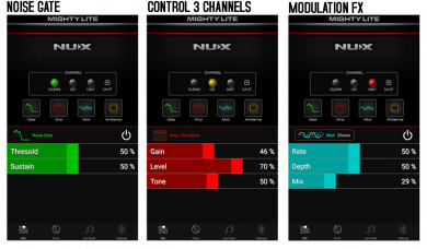 NUX Mighty Lite BT mini kitaravahvistin
