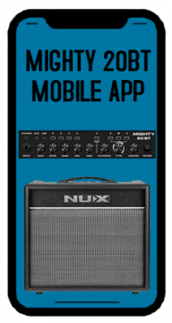 NUX Mighty 20BT mallintava Bluetooth kitaravahvistin