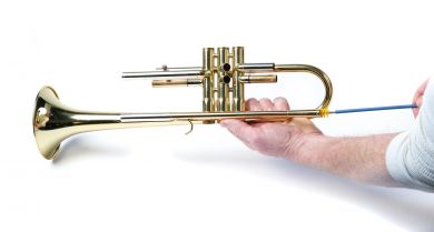 MusicNomad MN761 Premium Trumpet Snake Brush