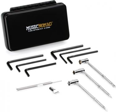 MusicNomad MN235 Premium Guitar Tech Truss Rod Wrench Set - 11 pcs.