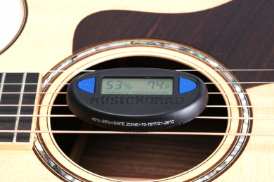 MusicNomad MN312 HONE Hygrometer - kitaran kosteus- ja lämpötilamittari