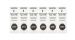 MusicNomad MN668 Diamond Coated Nut File set satulan timanttiviilasarja 0.010"-0.046"