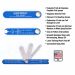 MusicNomad MN840 Precision Fret Gauge nauhamittasetti