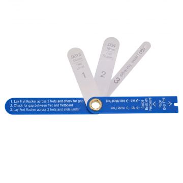 MusicNomad MN840 Precision Fret Gauge nauhamittasetti