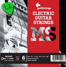 Galli Strings MS9-42 extra light sähkökitaran kielet