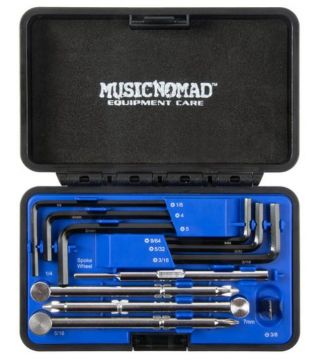 MusicNomad MN235 Premium Guitar Tech Truss Rod Wrench Set - 11 pcs.