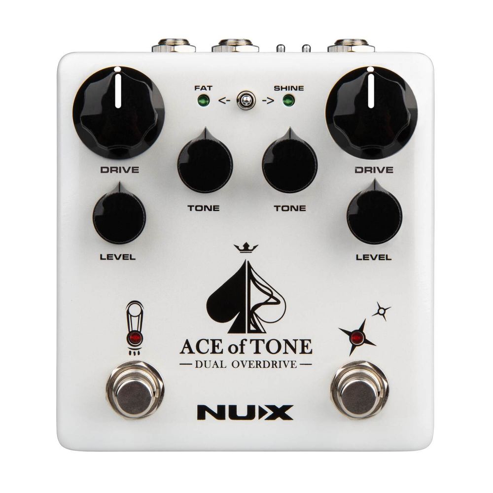 NUX NDO-5 Ace of Tone Dual Overdrive Effects pedal