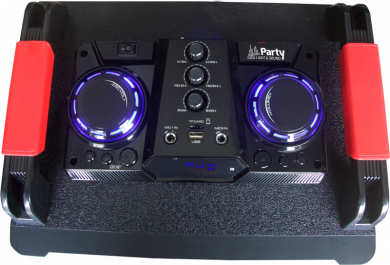 Party 500W 2x10" aktiivikaiutin BT/FM/USB/BT