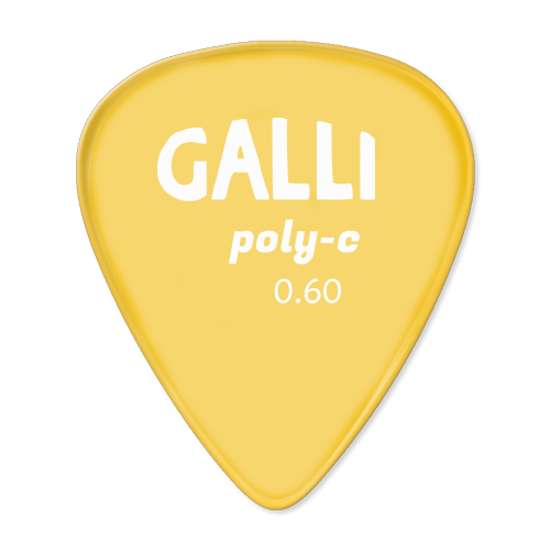 Galli P72O - Polycarbonaatti 0.60mm plektra