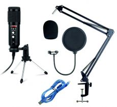 AudioDesignPRO PA MC USB1 kondensaattori-USB-mikrofoni bundle