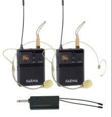 KARMA PALCO 16 langaton headset mikrofoni x2
