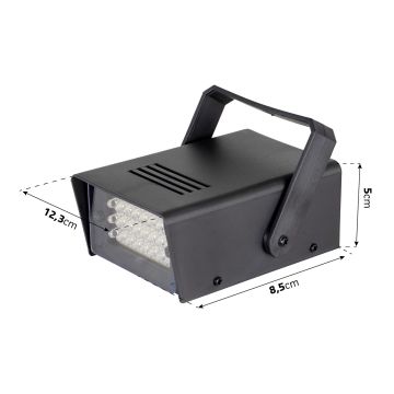 Party 3-pack Strobo mitat