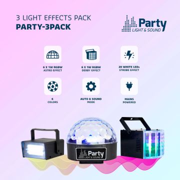 Party 3-pack valokuvaukset