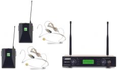 AudioDesignPRO PMU-2212BP langaton headset mikrofoni x2