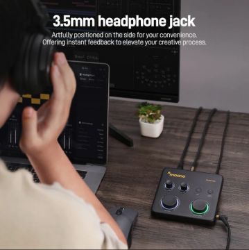 Maono PS-22Lite ja kuulokkeet