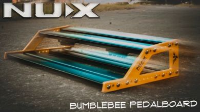 NUX NPB-Medium Bumblebee Pedal Board + case