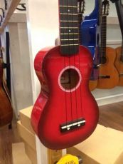 Noir NU-1S redburst ukulele