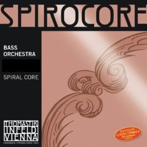 Thomastik Spirocore S39 4/4-kontrabasson kieli E4, Orchestra Medium