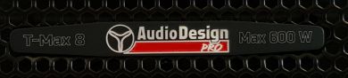 AudioDesignPRO T-MAX EVO 8 BT aktiivikaiutin 600W