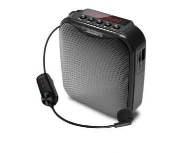 AudioDesignPRO PA Voce W/WL kannettava vyökaiutin ja pääpantamikrofoni langaton